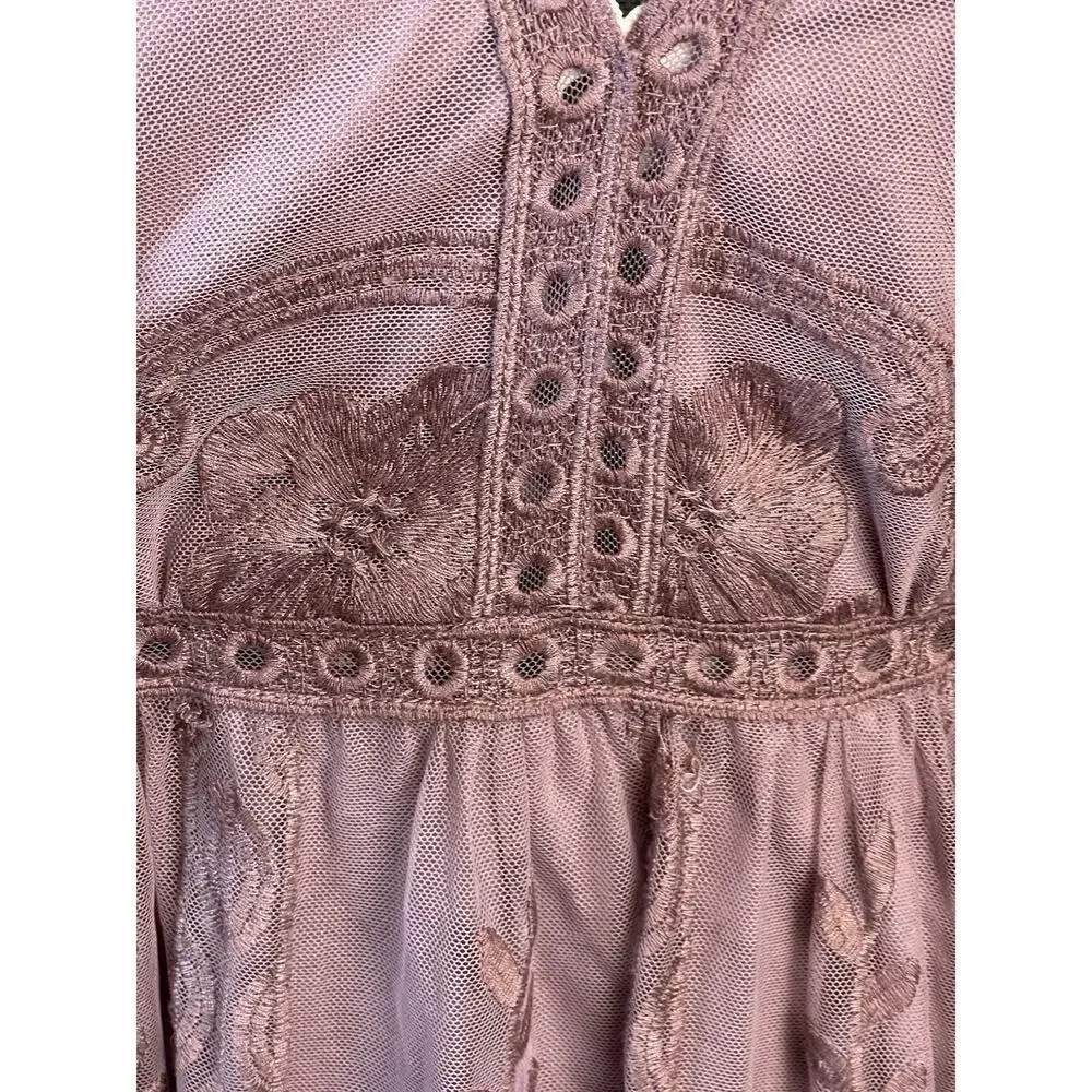 Haute Monde Boho Maxi Rose PinkDress​ - Picture 6 of 9